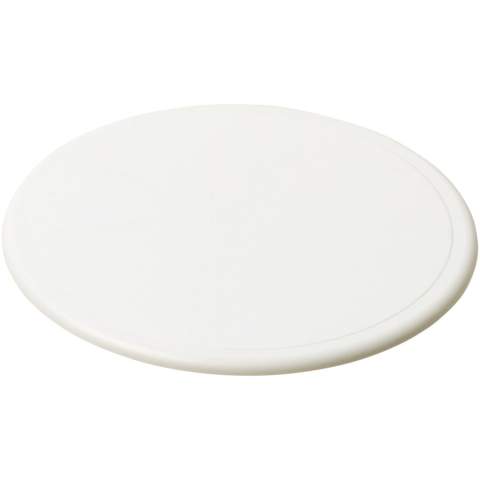 Solid plastic coaster with a bevelled edge. EN12875-1 compliant and dishwasher safe.
