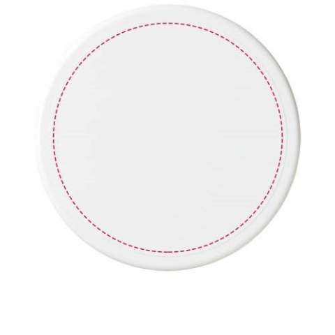 Solid plastic coaster with a bevelled edge. EN12875-1 compliant and dishwasher safe.
