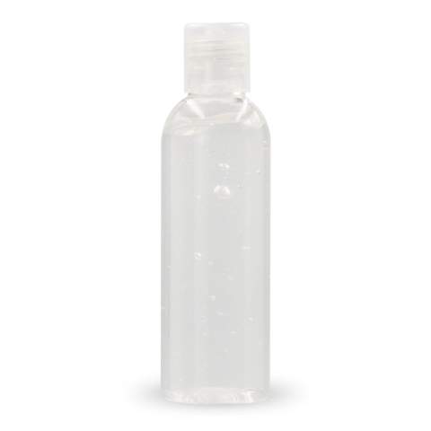 Handreinigungsgel auf Alkoholbasis (70%) in einer großen 100ml Flasche. Die kompakte Form, ermöglicht den problemlosen Transport in Taschen, Rucksäcken und Koffern.