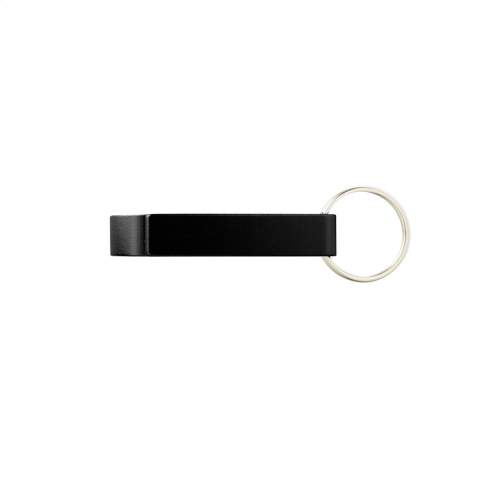 Sleutelhanger met aluminium opener.