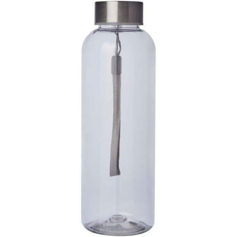 The Bodhi 500 ml water bottle with a stainless steel lid is made from RPET, making it a more sustainable option for individuals looking for a reusable water bottle. The bottle features a handle for easy carrying, which is an excellent addition to its design. BPA Free and tested and approved under German Food Safe Legislation (LFGB) and for Phthalates Content under REACH.