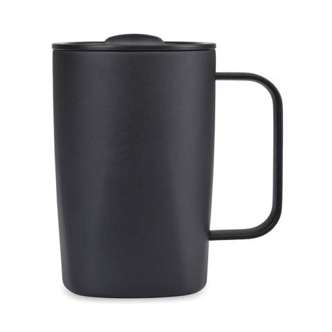 Double-wall vacuum insulated 450ml cup keeps your beverages insulated longer. Made of high-grade, RCS recycled 18/8 stainless steel with a sweatproof design. Single-serve friendly for the perfect cup of coffee/tea every time. Available across both sides of the Atlantic. This item is also offered by Gemline for customers in the US and Canada.<br /><br />HoursHot: 4<br />HoursCold: 6