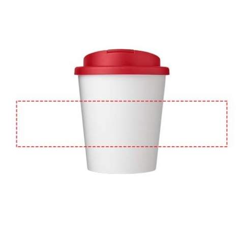 Double-wall insulated tumbler with a secure twist-on spill-proof lid. The lid clips closed to better prevent spillages, and is manufactured without silicone for a full recyclable mug. Volume capacity is 250 ml. You can mix and match colours to create your perfect mug, contact us for additional colour options. Made in the UK.