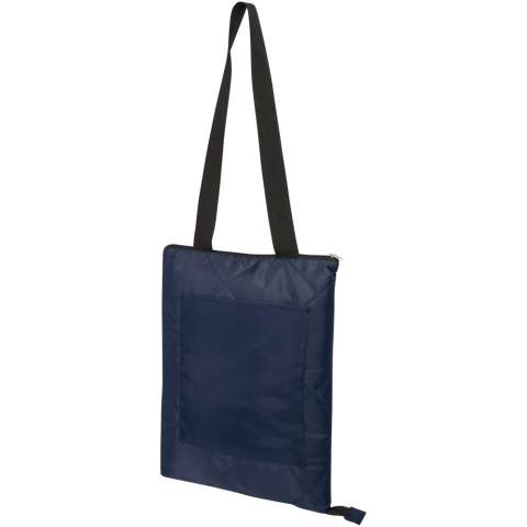 Crafted from 100% GRS certified recycled polyester, the Clary is a cozy and waterproof picnic blanket. The foldable design with a shoulder strap makes it easy to carry, and the soft stuffing adds an extra layer of comfort. Available in multiple colours, Clary is a practical and more sustainable choice for your outdoor adventures. Blanket size: 123 x 144 cm.