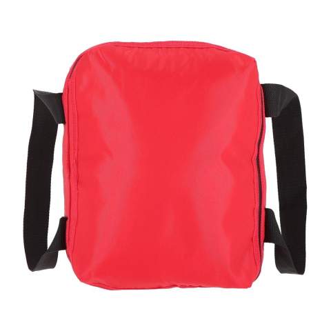 Spacious cooler bag. Thanks to its sleek design, it can be packed efficiently. An ideal bag for a picnic, holiday or a day on the beach. The slightly glossy material combined with the extra wide handles give this bag a modern look.