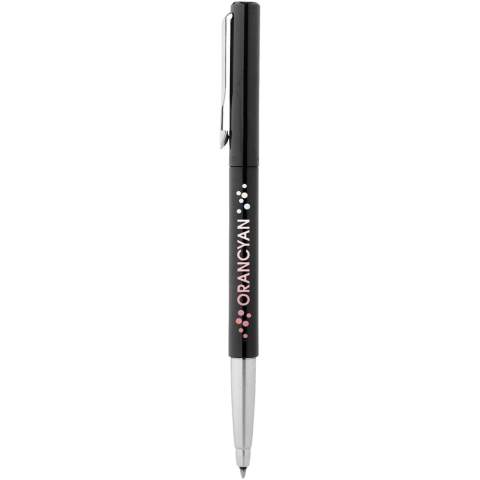Einfach, unentbehrlich und zuverlässig, das ist der Vector Tintenroller von Parker im Wesentlichen. Der Vector Stift wurde mit Präzision entworfen, so dass man sich jeden Tag auf ihn verlassen kann. Er ist das perfekte Präsent für jede Feier und kann mit verschiedenen Werbeanbringungsoptionen personalisiert werden. Der Stift ist nachfüllbar und somit eine nachhaltige Option. Der Vector ist aus Edelstahl und Kunststoff gefertigt und wird mit einer Rollerball-Mine in einer Parker-Geschenkbox geliefert.