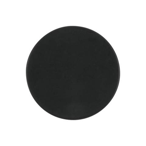 Aimant en plastique, de forme ronde. Qualité : 6,0 N. Existe en noir ou en blanc. Marquage sur la 1ere face en digital (quadri) ou tampographie. Tous nos produits sont testés et certifiés, et répondent  aux normes sociales.