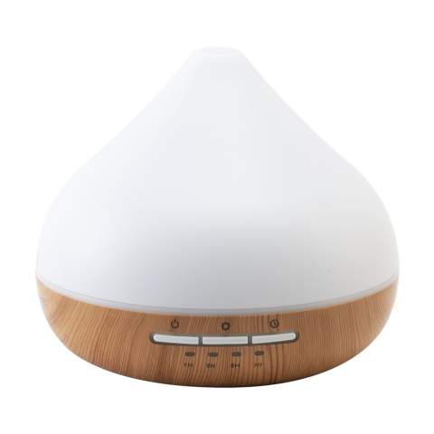 Mit dem Grundig Aroma Diffuser LED schaffen Sie eine beruhigende Atmosphäre in Ihrem Zuhause oder Büro. Dieser ABS-Diffusor verbreitet Düfte und befeuchtet die Luft für eine frische und entspannende Umgebung. Geeignet für ätherische Öle (nicht im Lieferumfang enthalten). Mit 7-farbiger LED-Beleuchtung, Timer und Wasserbehälter mit 350 ml Fassungsvermögen. Eingang 5V/1A Typ-C. Inklusive USB-A/USB-C-Kabel (150 cm) und Gebrauchsanweisung. Verpackt pro Stück.