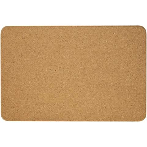Yoga brick made from cork offering stability and prevents slipping, making it easier to maintain yoga poses with confidence. Cork is a natural material derived from the bark of cork oak trees. It is often used in various products due to its unique properties, such as being lightweight, durable, more sustainable and providing a non-slip surface. It has a natural texture that provides excellent grip, even when the brick becomes slightly moist from sweat during yoga practice. Size: 22 x 14.5 x 7 cm. The sleeve is made of recycled kraft paper.