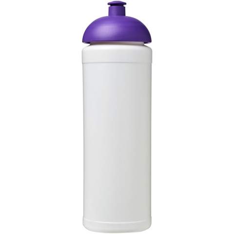 Single-wall sport bottle with integrated finger grip design. Features a spill-proof lid with push-pull spout. Volume capacity is 750 ml. Mix and match colours to create your perfect bottle. Contact customer service for additional colour options. Made in the UK.