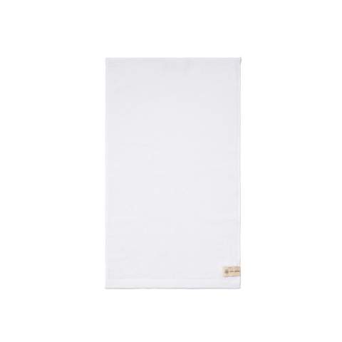 Towel with 68% cotton and 32% lyocell. Lyocell is a natural fibre obtained from certified forests. The process is as energy and chemical efficient as is currently possible. This blend produces a cool, soft and durable fabric with a solid feel, and, on account of the lyocell blend, it has excellent absorbency. Produced in a colour scheme of earth tones in a variety of sizes.
