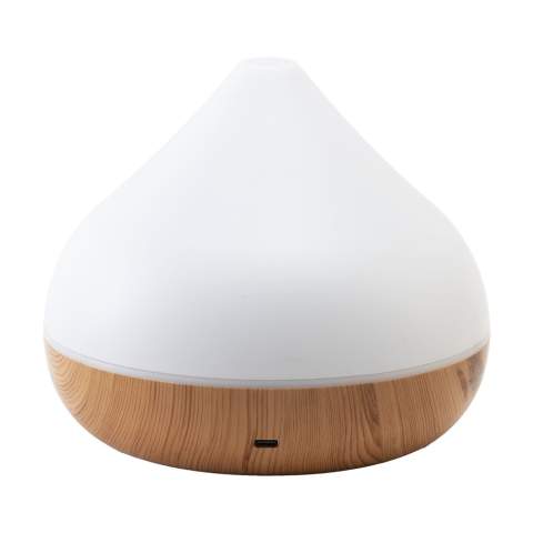 Mit dem Grundig Aroma Diffuser LED schaffen Sie eine beruhigende Atmosphäre in Ihrem Zuhause oder Büro. Dieser ABS-Diffusor verbreitet Düfte und befeuchtet die Luft für eine frische und entspannende Umgebung. Geeignet für ätherische Öle (nicht im Lieferumfang enthalten). Mit 7-farbiger LED-Beleuchtung, Timer und Wasserbehälter mit 350 ml Fassungsvermögen. Eingang 5V/1A Typ-C. Inklusive USB-A/USB-C-Kabel (150 cm) und Gebrauchsanweisung. Verpackt pro Stück.