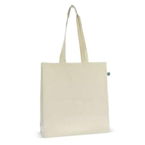 Maak kennis met je ideale metgezel bij het winkelen: de Fairtrade katoenen tas, met een royale afmeting van 38x10x42 cm. Deze tas is ethisch vervaardigd en duurzaam geproduceerd. Het is een zinvolle keuze voor stijl, het milieu en het ondersteunen van fairtrade praktijken.