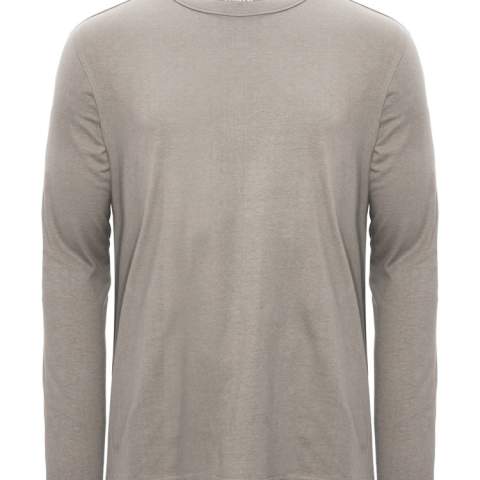 BESCHIKBAAR VANAF HALF MAART!<br />Long sleeve T-shirt in een losse pasvorm voor een royale, maar niet oversized silhouette. Mooie externe ronde halslijn, rechte boorden en rechte zoom. Gedrukt label op de achterkant van de nek.