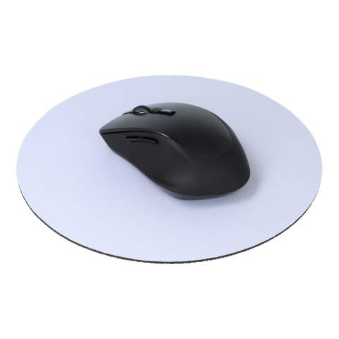 This round mouse mat offers a stylish twist on the classic design. It is fully customizable with vibrant sublimation printing, ideal for showcasing unique or branded designs. The durable rubber base provides a secure, non-slip grip, making it perfect for smooth and precise mouse movements.