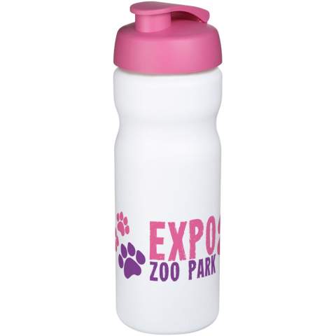 Einwandige Sportflasche. Verfügt über einen auslaufsicheren Deckel zum Klappen Das Fassungsvermögen beträgt 650 ml. Mischen und kombinieren Sie Farben, um Ihre perfekte Flasche zu kreieren. Kontaktieren Sie uns bezüglich weiterer Farboptionen. Hergestellt in Großbritannien. BPA-frei. EN12875-1 - konform und spülmaschinengeeignet.