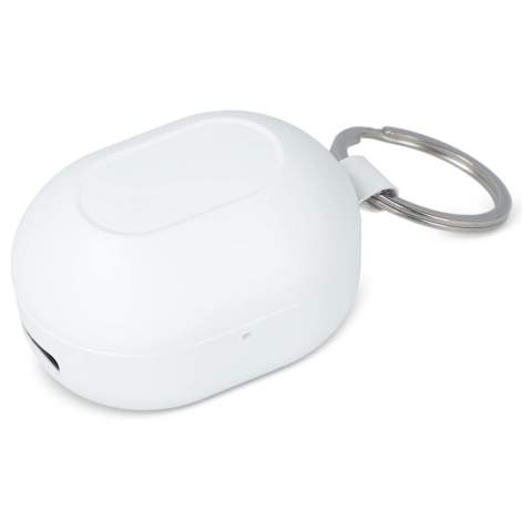 Bénéficiez d'un son de qualité supérieure dans des écouteurs sans fil miniatures au design unique. Avec le Bluetooth 5.3 pour une connexion transparente, des doubles microphones pour des appels limpides et jusqu'à 3,5 heures d'autonomie, elles sont parfaites pour les déplacements. Câble USB-C de 30 cm inclus.
