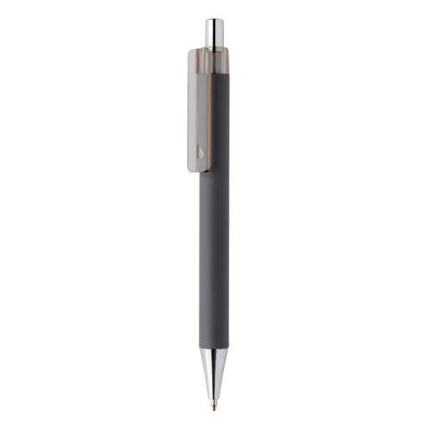Ein neues anspruchsvolles Mitglied der X-Stift Familie. Bestechend durch seine Chrom-Elemente und das Smooth-Touch Finish. Inklusive ca. 1200m blauschreibender deutscher Dokumental® Mine mit TC-Ball für ein sanftes Schreiben.