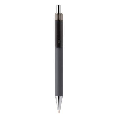 Ein neues anspruchsvolles Mitglied der X-Stift Familie. Bestechend durch seine Chrom-Elemente und das Smooth-Touch Finish. Inklusive ca. 1200m blauschreibender deutscher Dokumental® Mine mit TC-Ball für ein sanftes Schreiben.