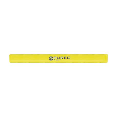 Reflektierendes Klick-Armband aus Kunststoff. Nur Für Werbezwecke.
