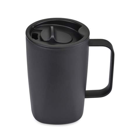 Double-wall vacuum insulated 450ml cup keeps your beverages insulated longer. Made of high-grade, RCS recycled 18/8 stainless steel with a sweatproof design. Single-serve friendly for the perfect cup of coffee/tea every time. Available across both sides of the Atlantic. This item is also offered by Gemline for customers in the US and Canada.<br /><br />HoursHot: 4<br />HoursCold: 6