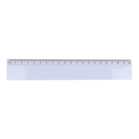 Notre règle de 20 cm est parfaite pour les mesures de précision et le dessin de lignes droites. Durable et précise, elle est idéale pour l'école, le bureau ou la maison.