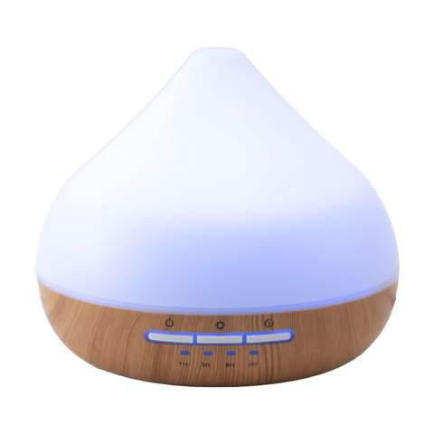 Créez une atmosphère apaisante dans votre maison ou votre bureau avec le Grundig Aroma Diffuser LED. Ce diffuseur en ABS répand des parfums et humidifie l'air pour un environnement frais et relaxant. Convient aux huiles essentielles (non incluses). Avec éclairage LED à 7 couleurs, timer et réservoir d'eau d'une capacité de 350 ml. Entrée 5V/1A Type-C. Comprend un câble USB-A/USB-C (150 cm) et un mode d'emploi. Emballage par pièce.