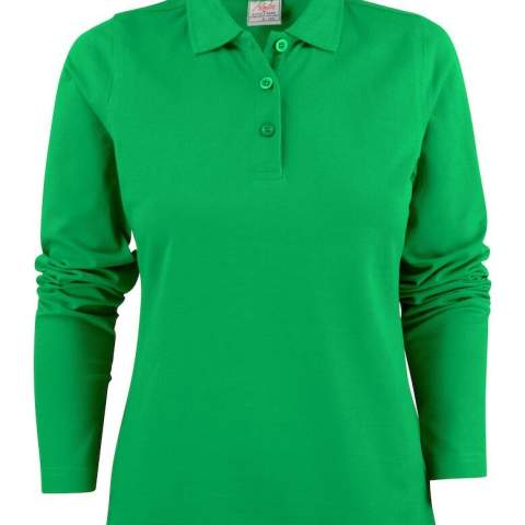 Wordt vervangen door Surf PRO LADY LS 2265027<br />Eénkleurige polo piqué met lange mouwen, tricotkraag, drieknoopsluiting en zijsplitjes. Oeko-Tex 100 gecertificeerd.