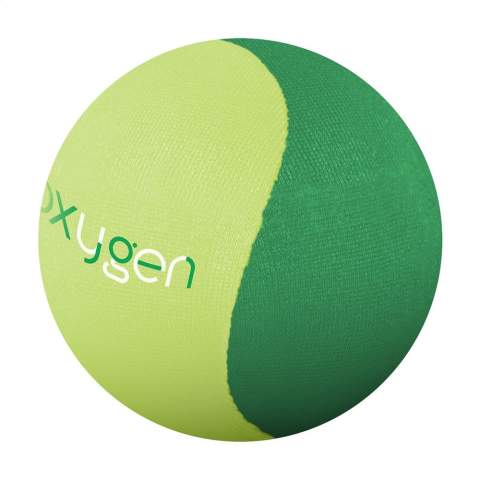 Waboba Wasser-Springball. Waboba steht für Water Bouncing Ball. Dieser kleine, aber kraftvolle Ball springt schnell, weit und bis zu 4 Meter hoch auf der Wasseroberfläche. Dieser Ball garantiert Unterhaltung und Wasserspaß im Schwimmbad, im Meer und in anderen Freizeitgewässern, in denen man schwimmen kann. Der Ball ist wasserdicht, treibt an der Wasseroberfläche und ist mit einem hochwertigen Gelkern mit einer Außenschicht aus Lycra ausgestattet. Dieses Produkt ist weltweit patentiert.