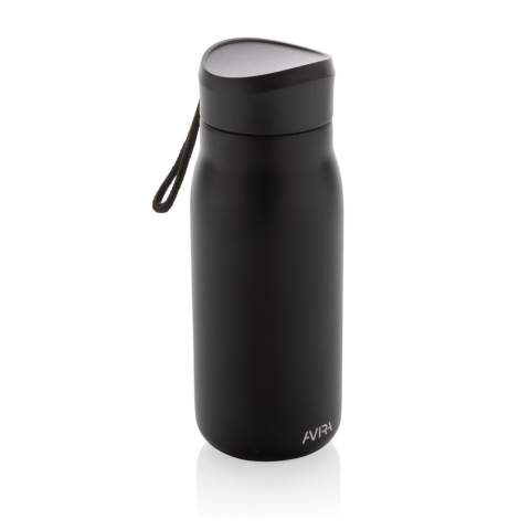 Introducing the Avira Ain mini travel cup - the perfect solution for your on-the-go caffeine needs. With a 150ml capacity, this cup is the ideal size for a quick pick-me-up while you're out and about. Its sleek design and convenient size make it easy to carry in a bag, and its secure lid prevents spills and leaks. Made with RCS (Recycled Claim Standard) certified recycled materials. RCS certification ensures a completely certified supply chain of the recycled materials. Total recycled content: 74% based on total item weight. Including FSC®-certified kraft packaging. Repurpose the box into a phone holder, pencil holder or flower pot!<br /><br />HoursHot: 5<br />HoursCold: 15