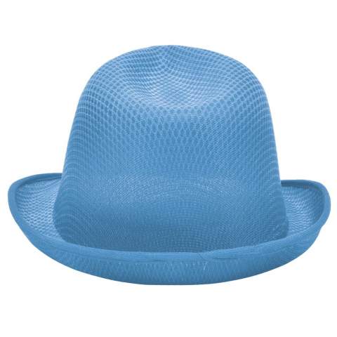 Take on the role of Godfather with this promotional version of the Mafia Hat. Add a coloured ribbon above the edge of the hat for
an even more playful effect, including a fun message or your
(company) logo. Made of polyester. Extremely economical
pricing for large quantities.