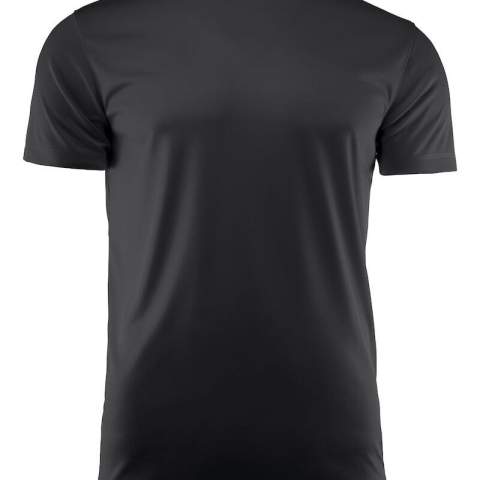 Polyester T-shirt met ronde hals. Het materiaal is spun-dyed wat betekent dat deze t-shirts ingeverfd worden met een zeer milieuvriendelijke verfmethode en als extra voordeel een betere kleurechtheid geeft. Oeko-Tex 100 gecertificeerd.
