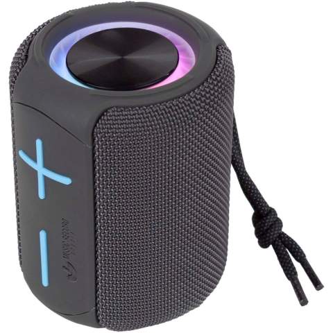 Der Lautsprecher Beat Box mit 6W hat eine Betriebsdauer von 6 bis 8 Stunden und kann in 2 bis 3 Stunden vollständig aufgeladen werden. Bluetooth® Version 5.3 sorgt für eine stabile Verbindung mit anderen Geräten. Ausgestattet mit Mikrofon und Freisprechfunktion zur einfachen Abwicklung von Telefonaten. Wasserdicht gemäß IPX5.