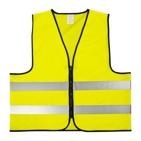 Un gilet de sécurité de très haute qualité à un prix compétitif. Convient par exemple sur le chantier et lors de l'entraînement en moto.
