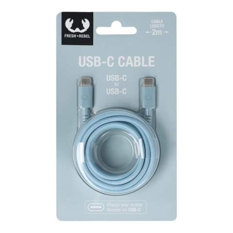 Dieses Kabel wird Ihr neues Lieblingsaccessoire sein. Mit diesem 2 Meter langen, starken und stilvollen geflochtenen Nylonkabel können Sie Ihre Produkte ganz einfach aufladen. Der USB-C-Anschluss kann auf 2 Arten in das Gerät eingeführt werden. Suchen Sie also nie wieder nach dem unteren und oberen Ende. Wählen Sie Ihre Lieblingsfarbe und passen Sie das Kabel an Ihren bevorzugten Lifestyle, Ihre Mode oder Ihre Firmenfarbe an. Das Kabel macht auch das Aufladen sehr einfach, weil es sich nicht verheddert und die extra lange und starke Zugentlastung schützt das Kabel vor Bruch.
