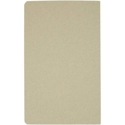 Lichtgewicht en flexibel notitieboek voor dagelijks gebruik. De cover is gemaakt van gerecycled karton. Met zichtbare singer stiksels op de rug en met 80 vellen, 70 g/m² 100% FSC wit gelinieerd papier. Gemaakt in Italië. 