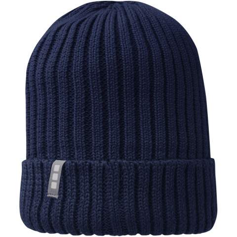 The Ives organic beanie is made of organic cotton with a 7 gauge density, ensuring durability and a soft, breathable feel. By choosing this beanie, you're supporting sustainable practices and organic farming, making a positive impact on the environment. This single layer beanie has a double folded edge, offering both comfort and warmth, making it perfect for all seasons. The branded loop label adds a touch of sophistication.