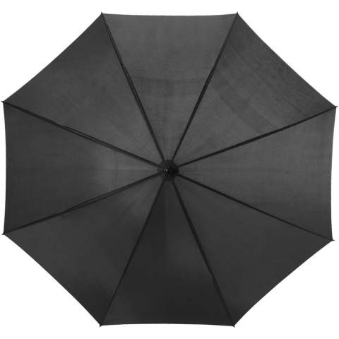 The Barry umbrella is a bestseller for a reason. The 23" umbrella slides automatically open in just one click. It is made of polyester, a durable material that allows one to walk through the rain without getting wet. Furthermore, the umbrella has a metal shaft, metal ribs and a plastic handle. The Barry umbrella offers multiple possibilities for placing a logo or other company messages and is available in various colours.