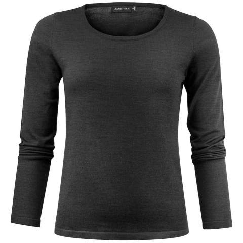 This sweater has a generous U-neck and a short, straight ending, without rib. Perfect to wear by itself or over a shirt.<br />We mixed extra-fine Wool/ Cotton yarn to get an all-season garment with benefits from both natural fibers. To keep up our responsible work as a brand, we use certified wool and carefully selected long staple U.S. Pima cotton. The yarn is a compact yarn with extra high twist. We added  “super wash”-treatment for less pilling. This way we can make sure of high quality, soft touch and high performance. The sweater is machine washable, but keep in mind, this is a Merino garment, which have the benefit of not needing frequent washings. Simply let it air after being worn.