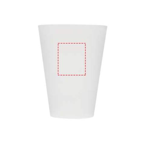 Le gobelet réutilisable Glastonbury est fabriqué à partir de plastique PP durable et sans BPA. Il est translucide et présente une finition mate élégante. Il est parfait pour les festivals, les fêtes ou l'usage quotidien. Capacité : 300 ml.