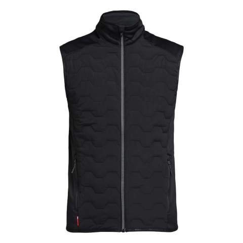 Dit lichtgewicht vest uit de TXlite serie is een perfecte midlayer, ontworpen om gemakkelijk in te pakken en mee te nemen. De voor- en achterkant zijn gemaakt van een rekbare doorgestikte stof met lichte vulling van 100% polyamide. De zijkanten zijn gemaakt van 90% polyester en 10% elastaan. Zowel de taille als de armsgaten zijn elastisch en het model heeft twee voorzakken met ritssluiting. Het vest is winddicht en heeft een opstaande kraag die de hals beschermt. Combineer dit lichtgewicht vest met onze broeken en shell jackets. Op langere tochten kun je dit vest dragen als warme midlayer of op zichzelf als de temperatuur stijgt.