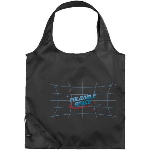 Qu'il soit offert lors d'un festival ou à emporter à l'épicerie, le sac shopping Bungalow est un bon choix pour contenir des articles légers. Il offre beaucoup d'espace pour ajouter des logos petits ou grands et est facile à porter à la main ou à l'épaule. La fonction unique de pliage dans le coin avec fermeture par cordon de serrage rend le sac facile à ranger. Peut supporter jusqu'à 5 kg.