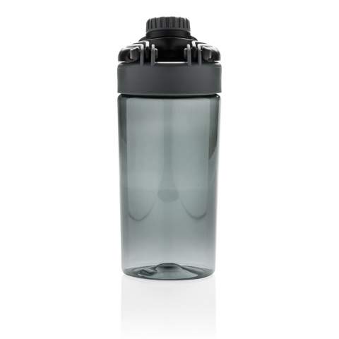 Leakproof tritan bottle with unique lid incorporating easy carry handle. Sweatproof wireless Bluetooth 4.0 earbuds inside. 55 mAh battery inside for 3 hours of music. Includes microphone, phone pickup function and volume control. Includes micro USB cable. Content 500ml.<br /><br />HasBluetooth: True