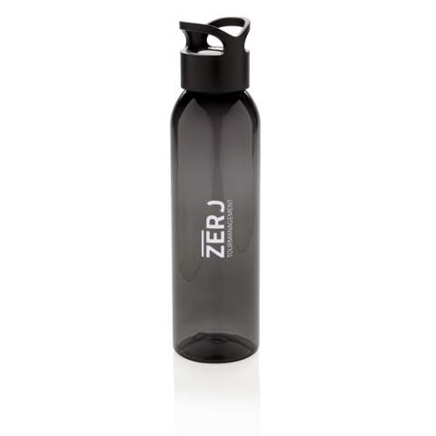 BPA-vrije en herbruikbare AS fles. De praktische schroefdop heeft een lus waardoor de fles makkelijk draagbaar is. Spill-proof. Deze stevige waterfles neemt u gemakkelijk mee naar de sportschool en het werk. Inhoud 650 ml.