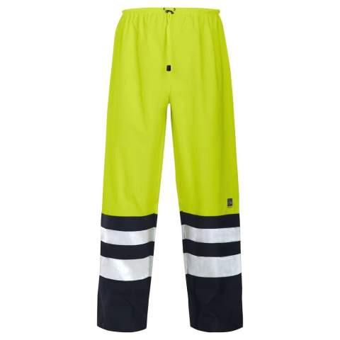 • waterdicht<br />• getapete naden<br />• elastische taille<br />• verstelbare broekspijpen met drukknopen