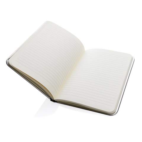 Das Treeline A5-Notizbuch ist eine raffinierte Wahl, um alle Ihre Notizen zu notieren. Das Notizbuch hat einen Metalleinband, ein Gummiband und einen edlen FSC®-Holzeinband. Im Inneren befinden sich 80 Blätter (160 Seiten) mit weißem, liniertem Papier (80 gr/m²). Verpackt in einer FSC®-Mix-Kraftpapierhülle.<br /><br />NotebookFormat: A5<br />NumberOfPages: 160<br />PaperRulingLayout: Linierte Seiten