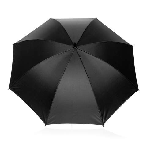 This Swiss Peak Aware™ RPET Ultra-light manual 25”umbrella offers durable weather protection in an ultralight form. Aluminium frame, fibreglass ribs with EVA handle and manual open/close. Made with 190T recycled polyester. With AWARE™ tracer that validates the genuine use of recycled materials. This umbrella canopy has saved 5.6 litres of water, is made of 9.4 PET bottles (500ml). 2% of proceeds of each Impact product sold will be donated to Water.org.<br /><br />UmbrellaMechanism: Manual open/close