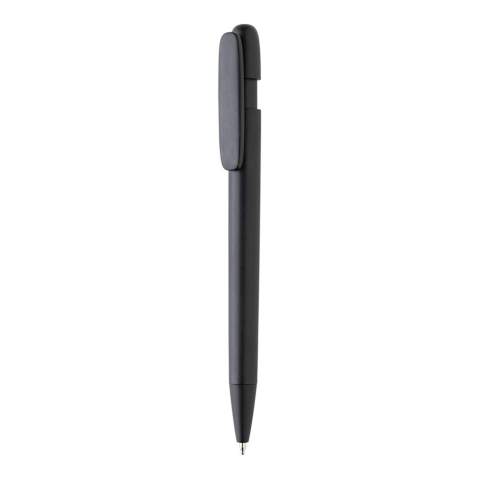 De Devin heeft een prachtig eigentijds ontwerp en past moeiteloos in je tas. Met hoogwaardige constructie en perfect comfort zorgt het voor een naadloze schrijfervaring, waar je ook gaat. Met blauwe Dokumental inkt. Schrijfbreedte 1 mm, schrijflengte 1200 meter. Totale gerecyclede inhoud: 86% gebaseerd op het totale gewicht van het item.