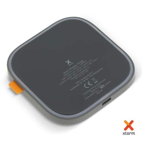This Xtorm Wireless Charger is the perfect way to easily charge your smartphone wirelessly, with speeds of up to 15W! The charger has a unique Xtorm design that won't look out of place in any place. Perfect for a desk or nightstand.