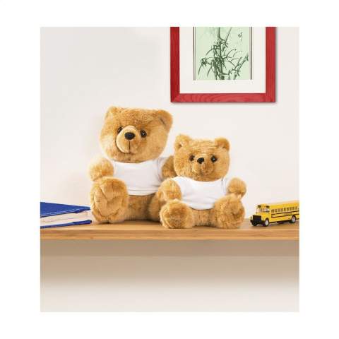 Big bear with white T-shirt. Without printing, bears and T-shirts are supplied loose.